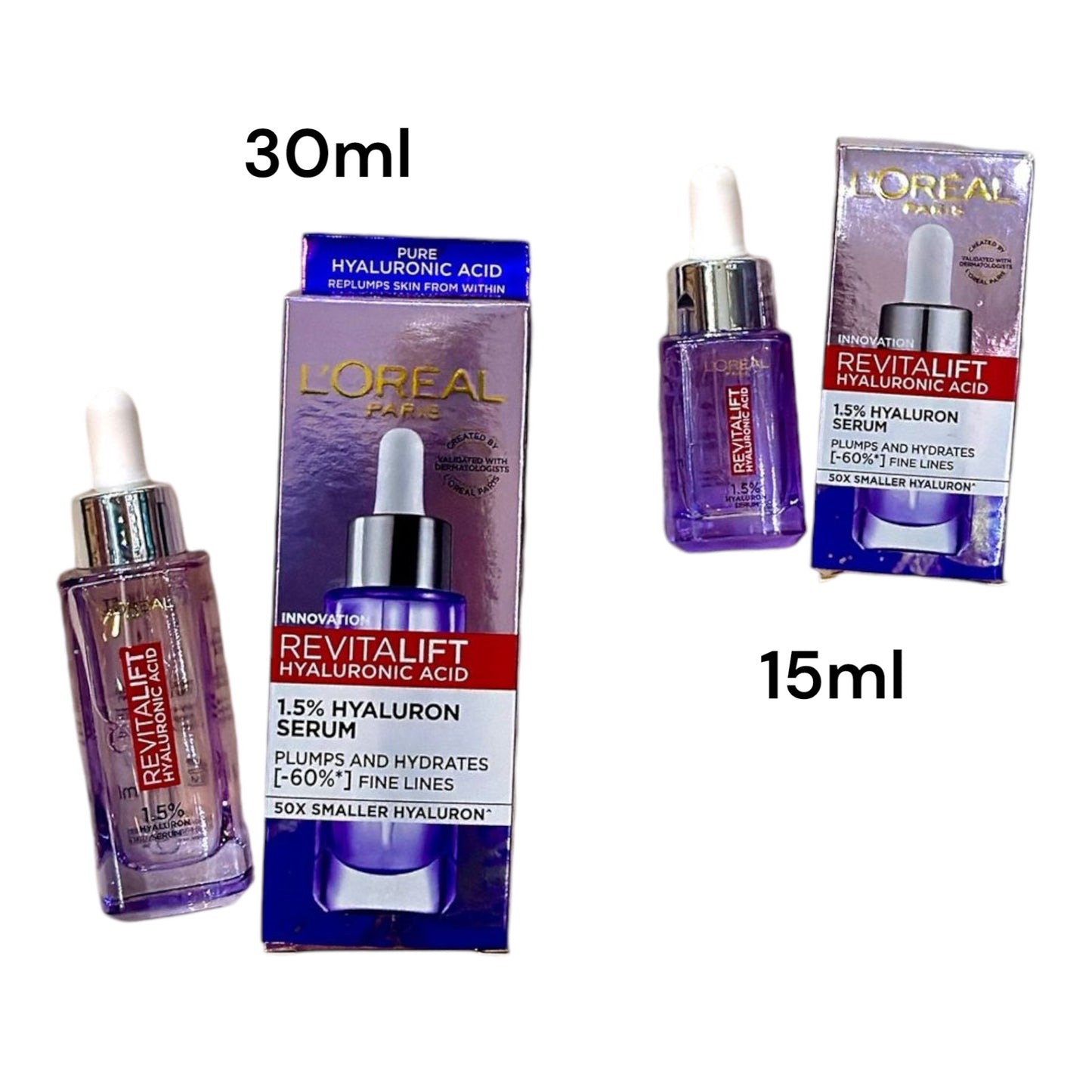 LOreal paris -Revitalift 1.5%Hyaluronic Acid face serum 30 ML