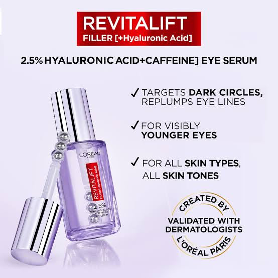 LOreal paris -Revitalift 1.5%Hyaluronic Acid face serum 30 ML
