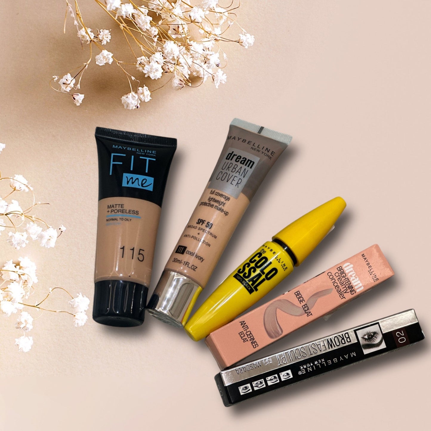 Maybelline pack of 5