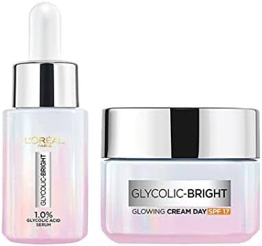 L'Oréal brightening cream & serum duo