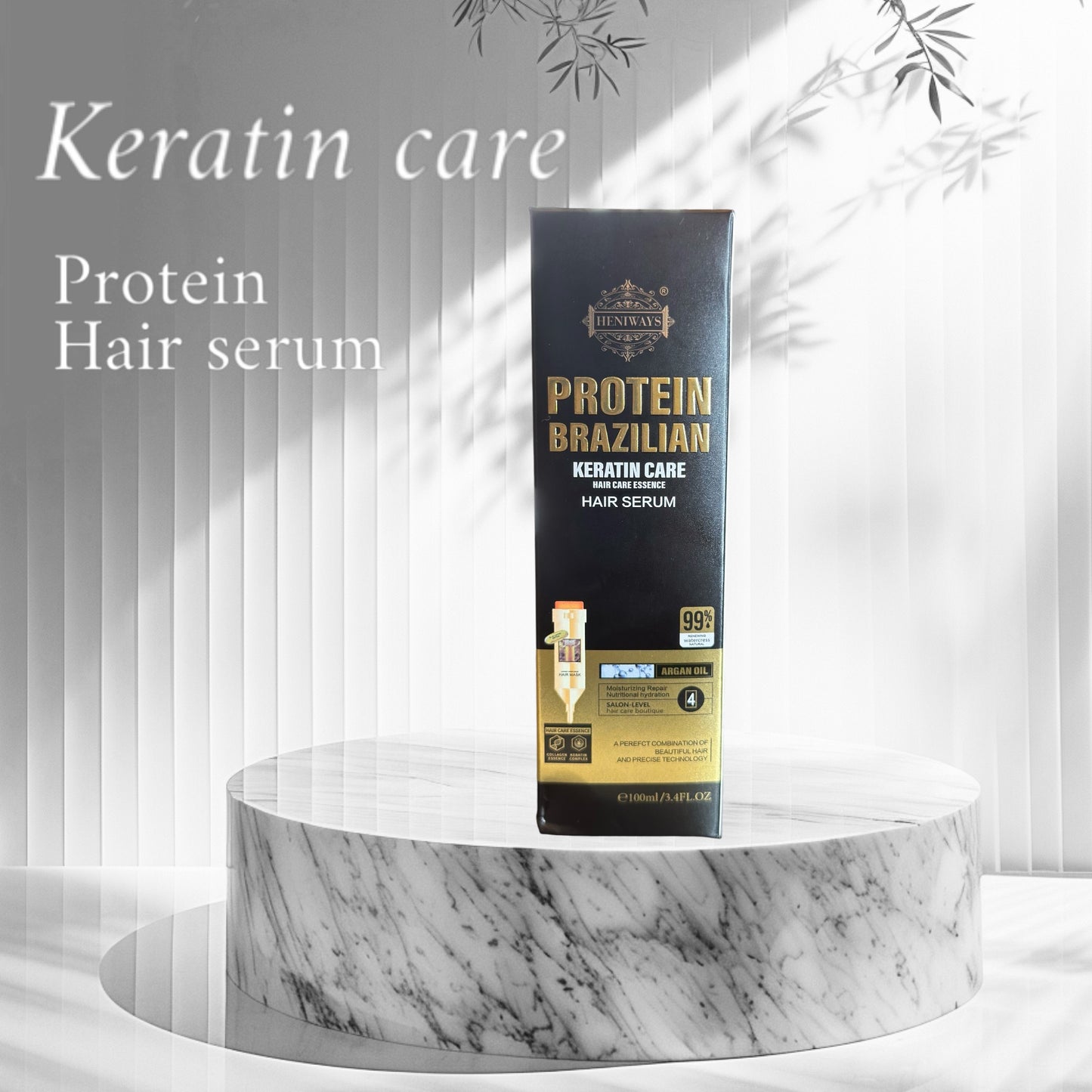 Protein brazilian keratin serum