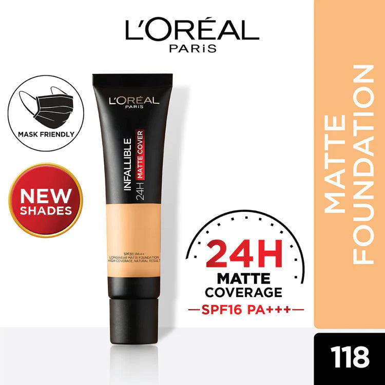 L'Oréal matte foundation