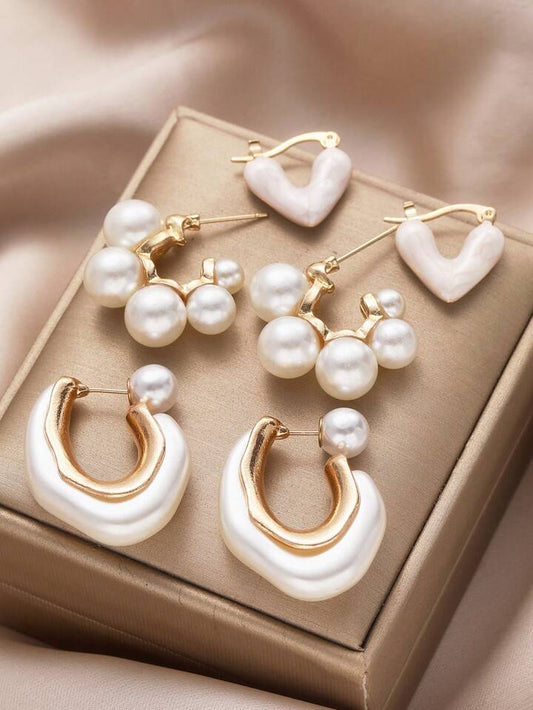 Pearl hoops