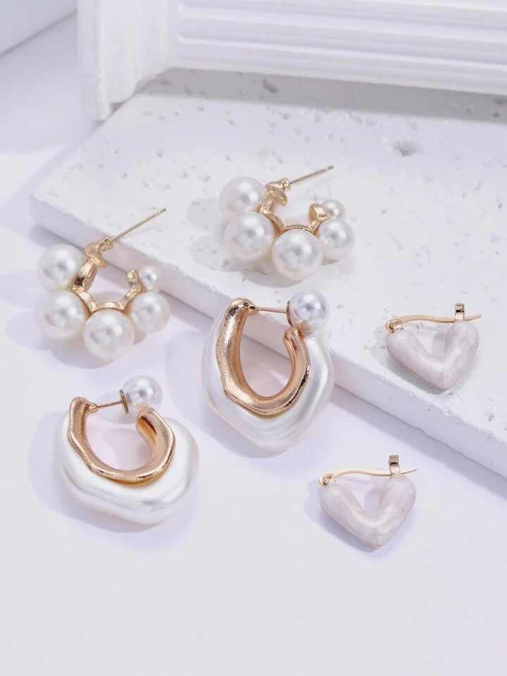 Pearl hoops