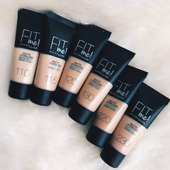 Maybelline fit me foundation