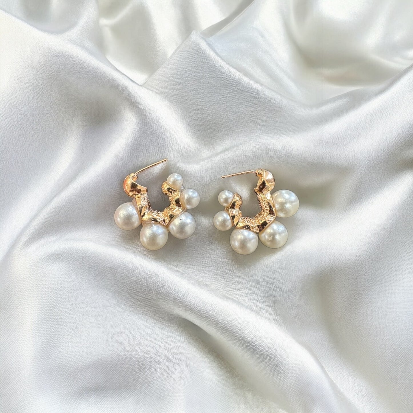 Pearl hoops