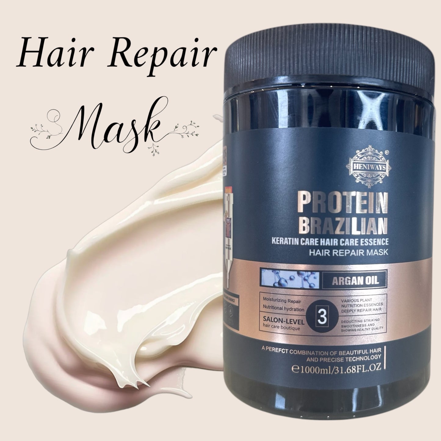 Brazilian keratin hair mask