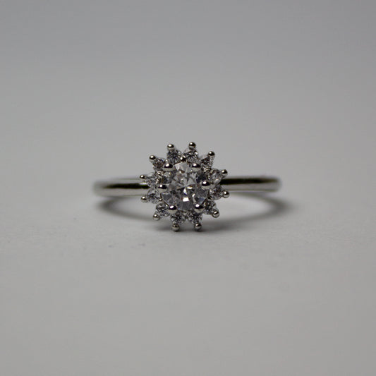 Round solitaire  ring