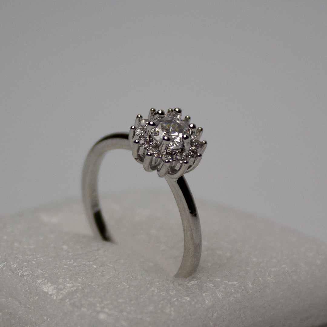 Round solitaire  ring