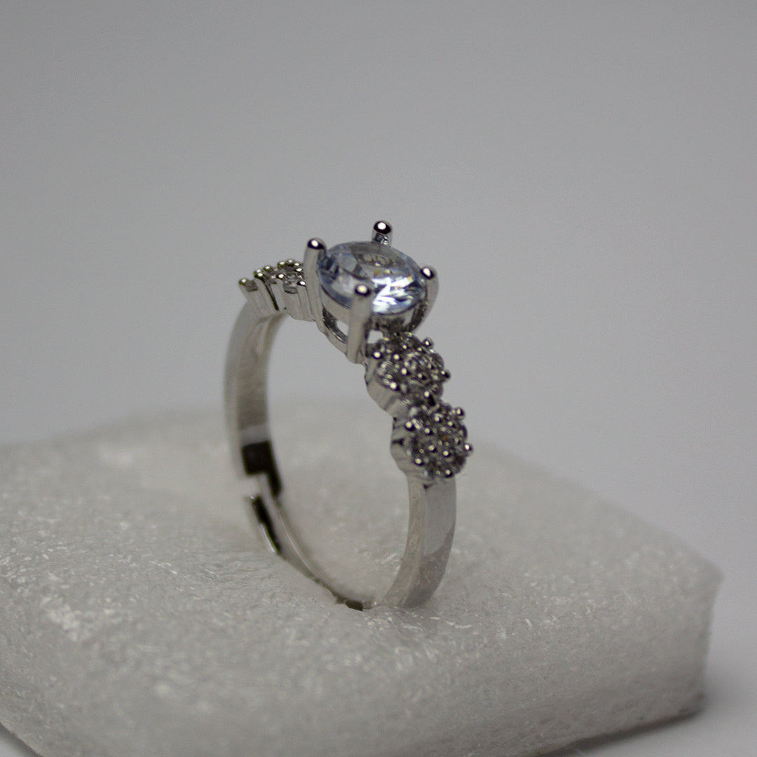 Ice Blue Swarovski Ring